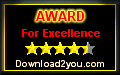FlowChartX Pro Download2you Award