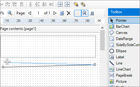 WinForms Reporter Control: Report Editor