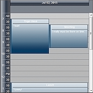 Scheduler for ASP.NET: Basic Calendar