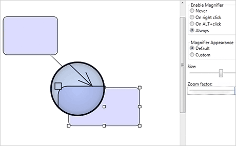 Wpf Diagram Control: Magnifier