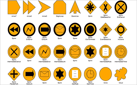 Wpf Diagram Control: Predefined Shapes