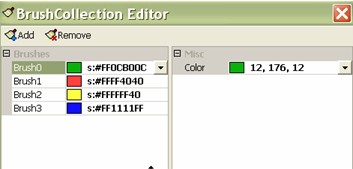 BrushCollection Editor