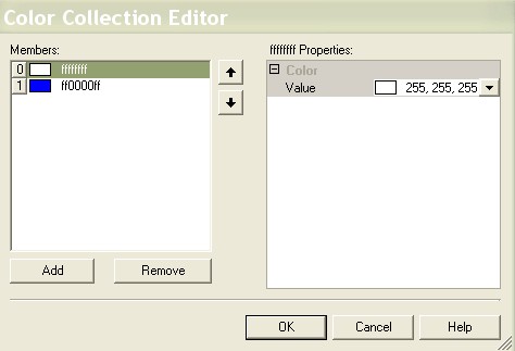 Color Collection Editor