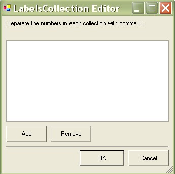 LabelsCollection Editor