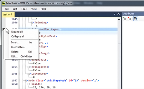 XML Viewer Settings XML Viewer Settings