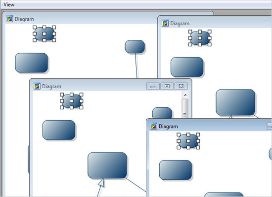 WinForms Diagram Control: Multiple Views